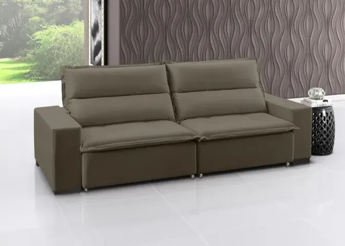 Sofá Retrátil Petrópolis 4 Lugares (2,30m)
