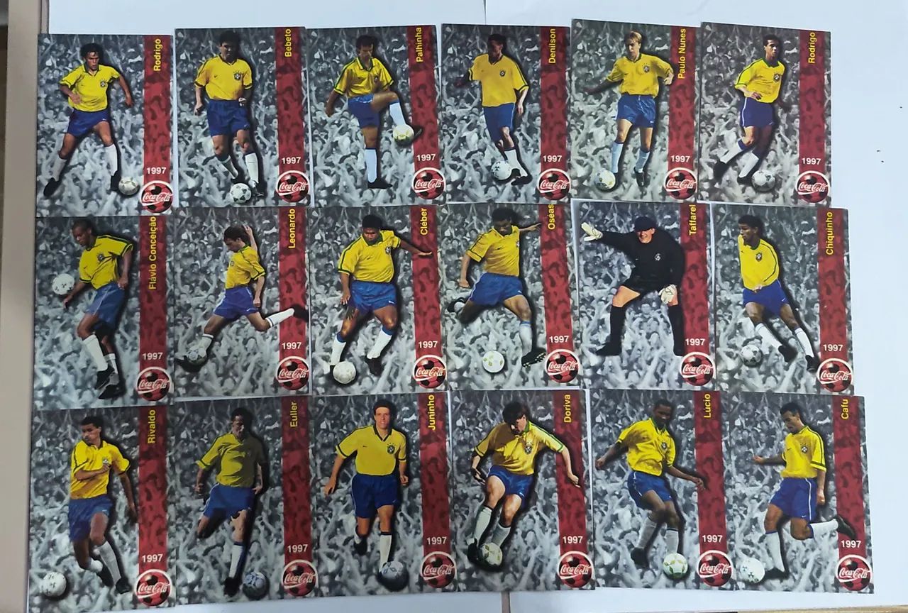  31 Cards Copa do Mundo 98 Coca-Cola - Foto 2