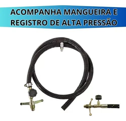 Fogão Semi Indsutrial Alta Pressão1 Boca Azul  - Foto 4