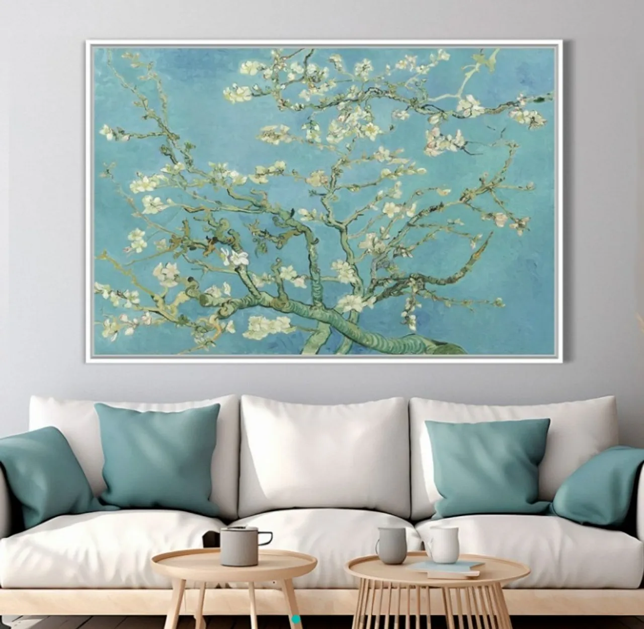 Quadro Decorativo - Amendoeiras em Flor