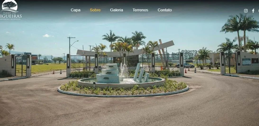 Condomínio na Praia, Arroio do Sal, terreno com um clube ao redor. Preço baixo