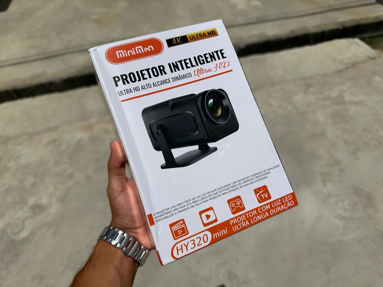 Projetor HY-320 FULLHD!! LACRADO!! PROMOÇÃO!!