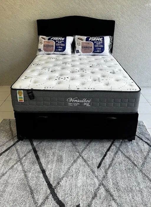 Colchão Casal Molas Ensacadas + Bau Reforçado - Foto 3