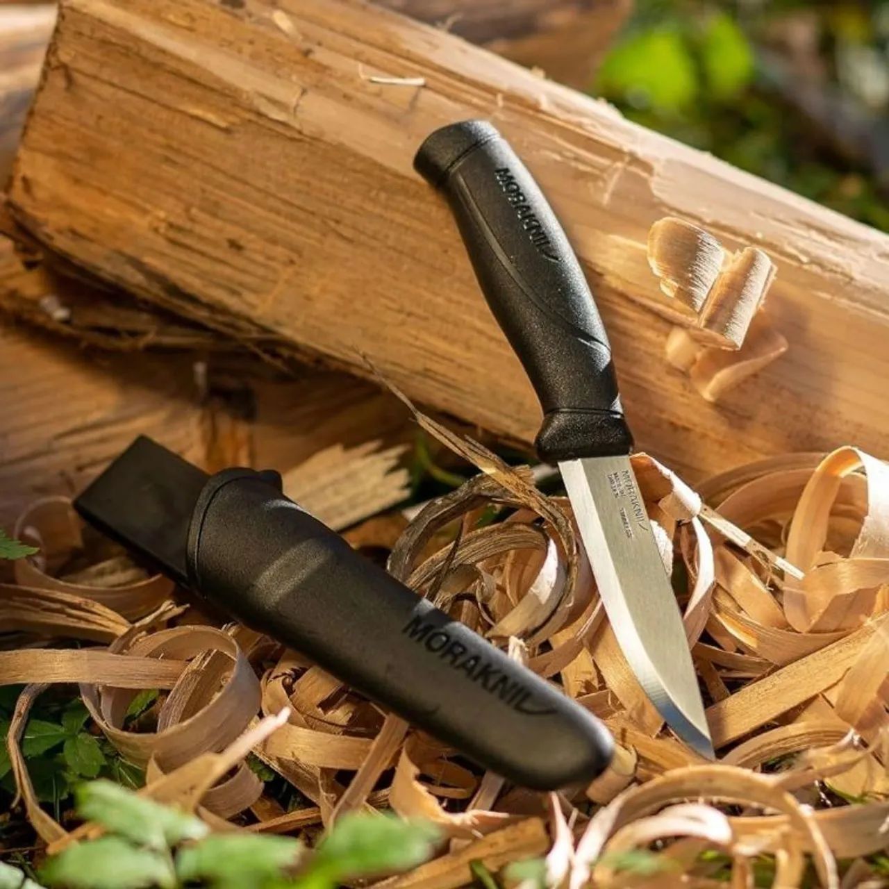 Faca Morakniv Companion (s) Sandvik 12C27 2.5mm preta - Foto 4