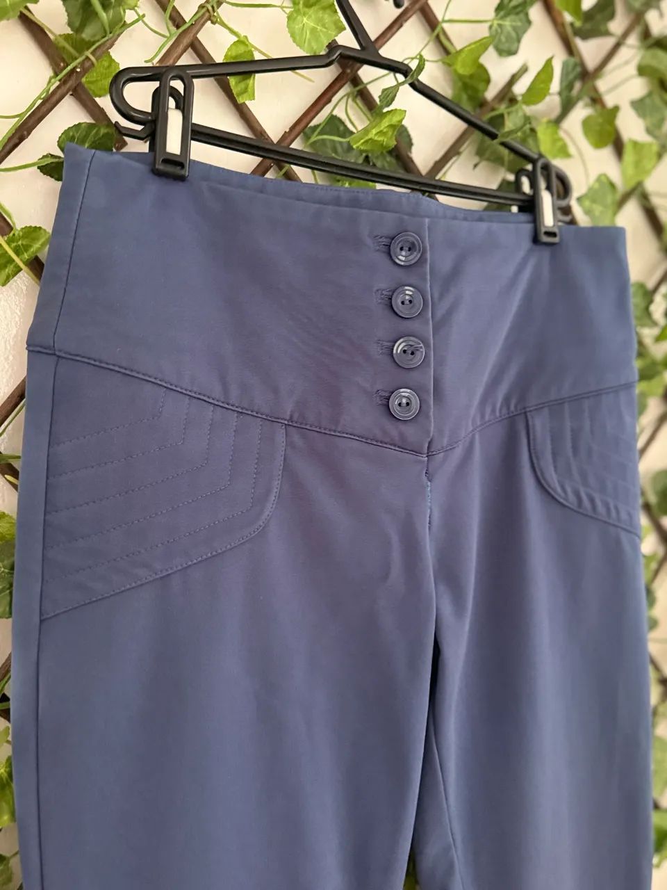 Calça flare azul - Foto 4