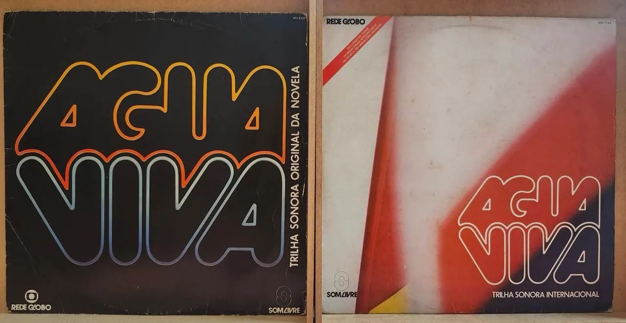 Água viva - disco de vinil- LP - 1980 - nacional e  internacional 