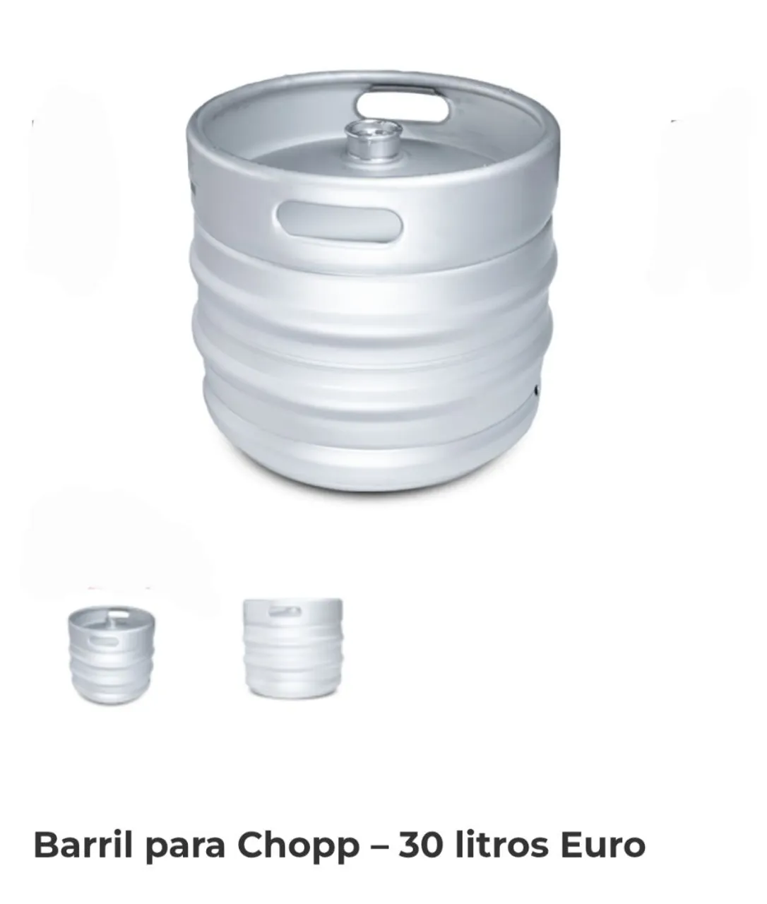 Barril para Chope 30 Litros Euro
