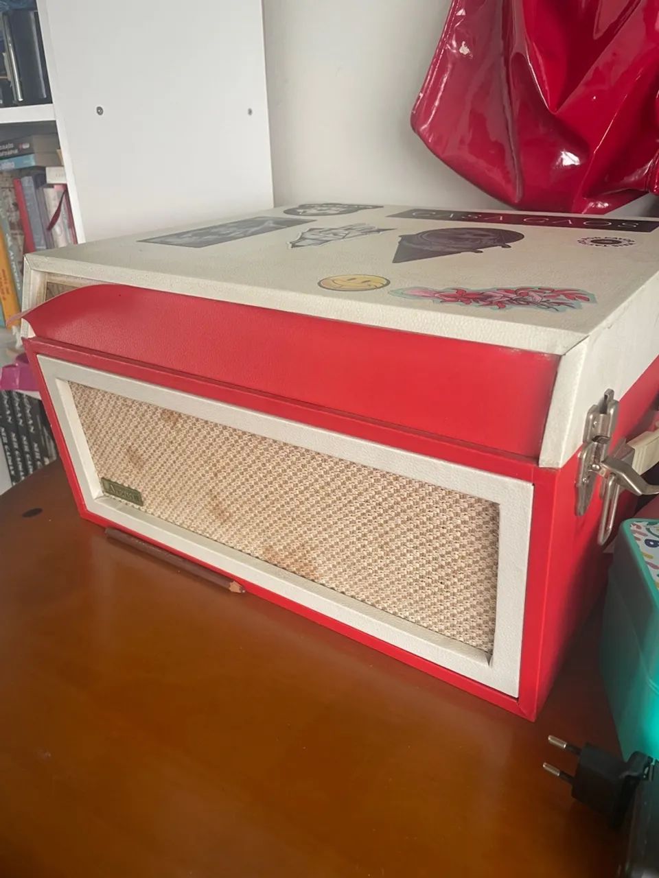 Toca-discos Vinil Raveo - usado em perfeito estado de uso - Foto 2