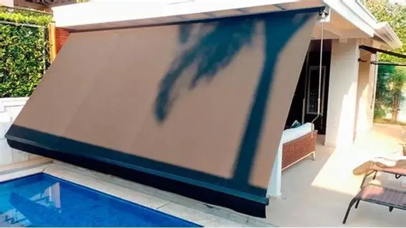 Toldo com braço retrátil - sobre medida. um produto desenvolvido com alta tecnologia que t