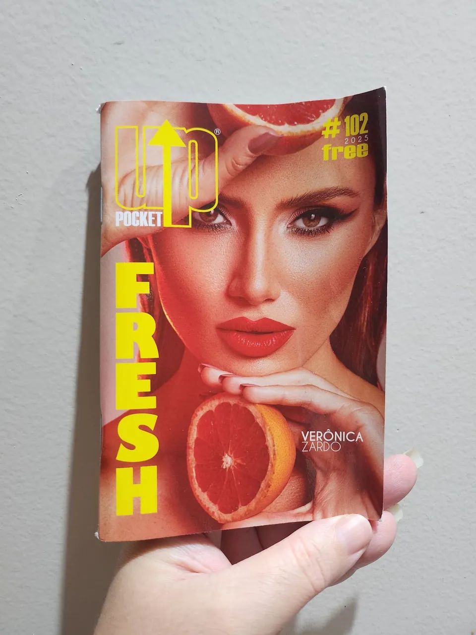 Revista up pocket com dicas de beleza culinária e saúde 