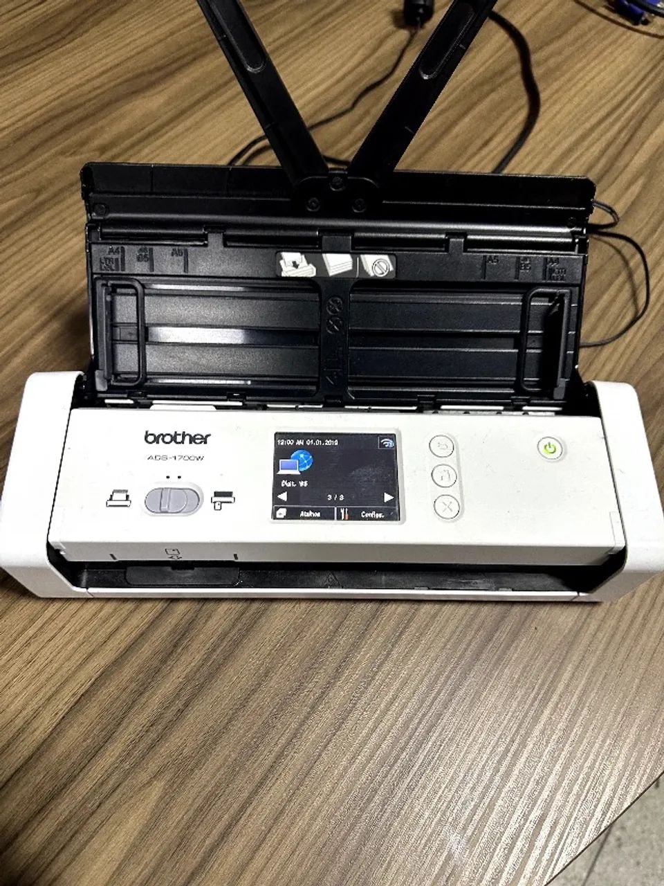 Scanner Brother Ads-1700w Wifi Duplex Colorido 25 Ppm