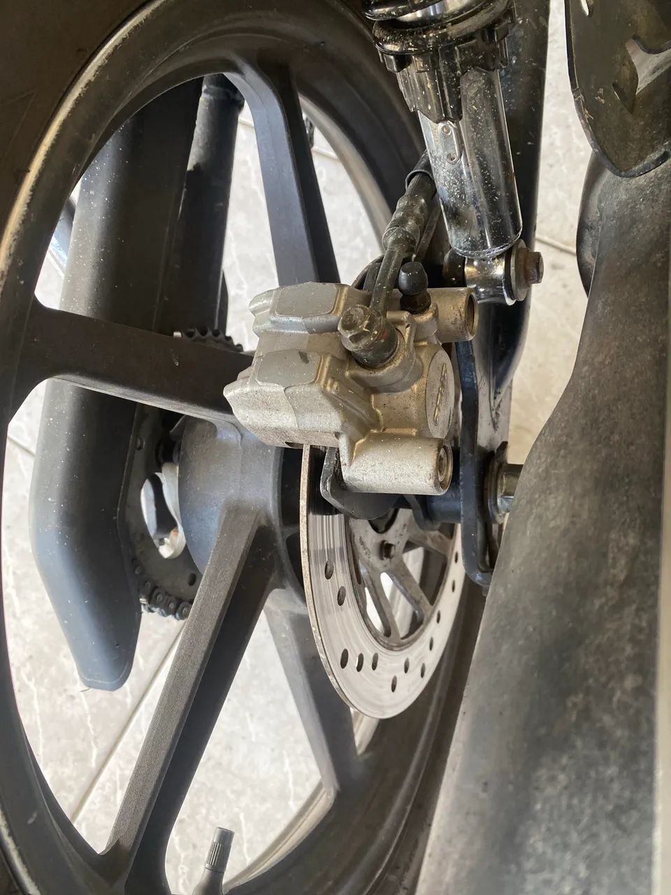 sistema de freio a disco