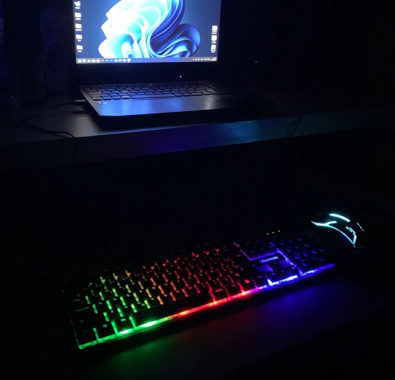 Kit Teclado e Mouse gamer64166980284673121