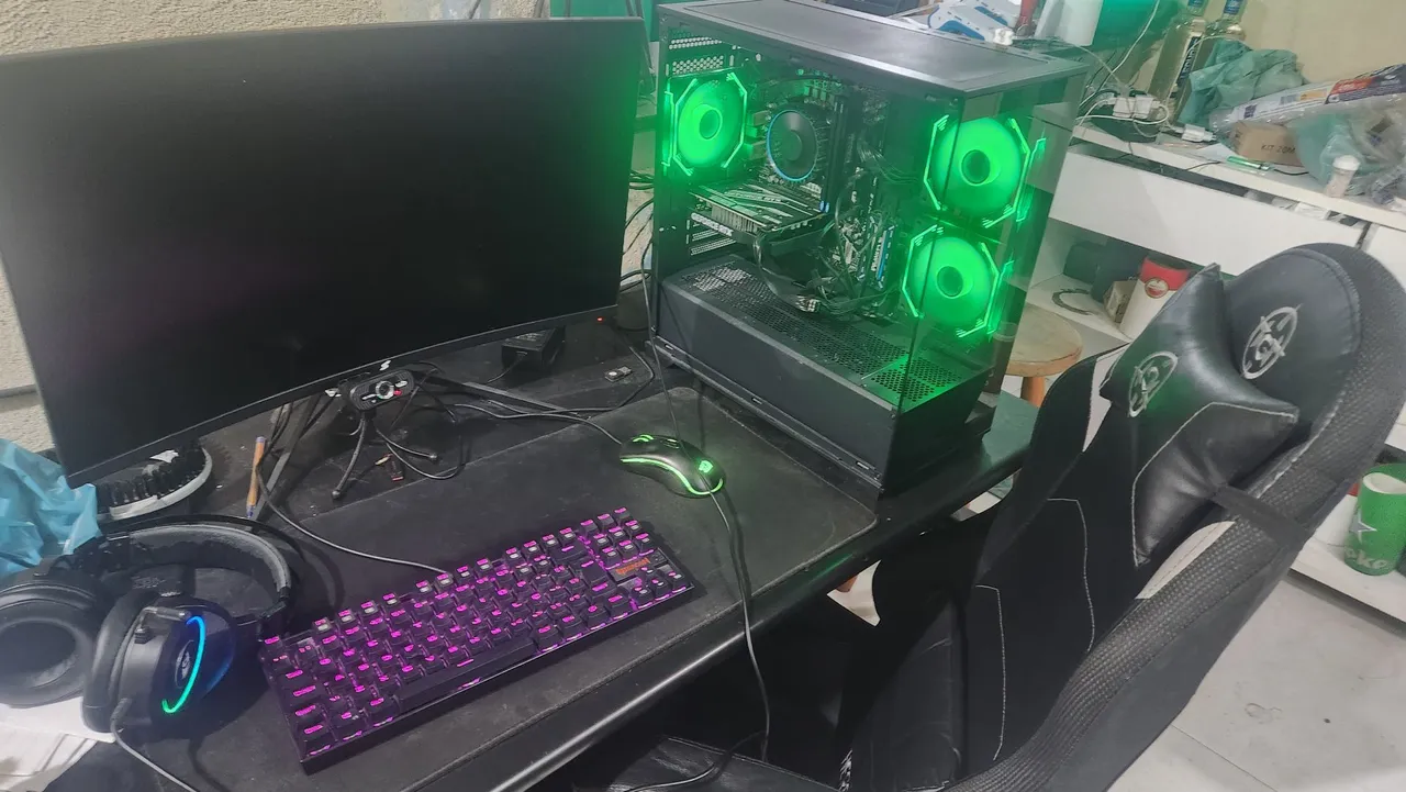 PC Gamer com LED RGB e Alto Desempenho
