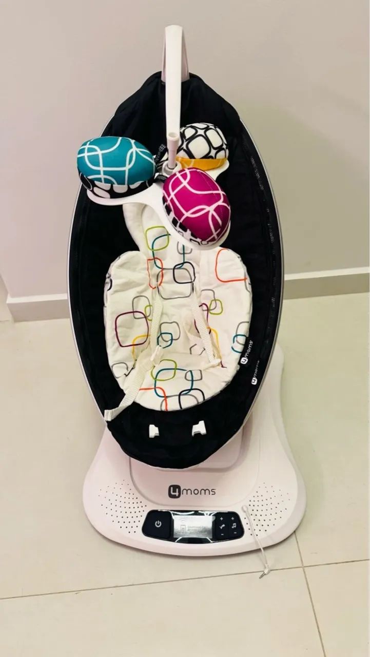 Balanço para Bebê MamaRoo 4moms Cinza - Foto 3
