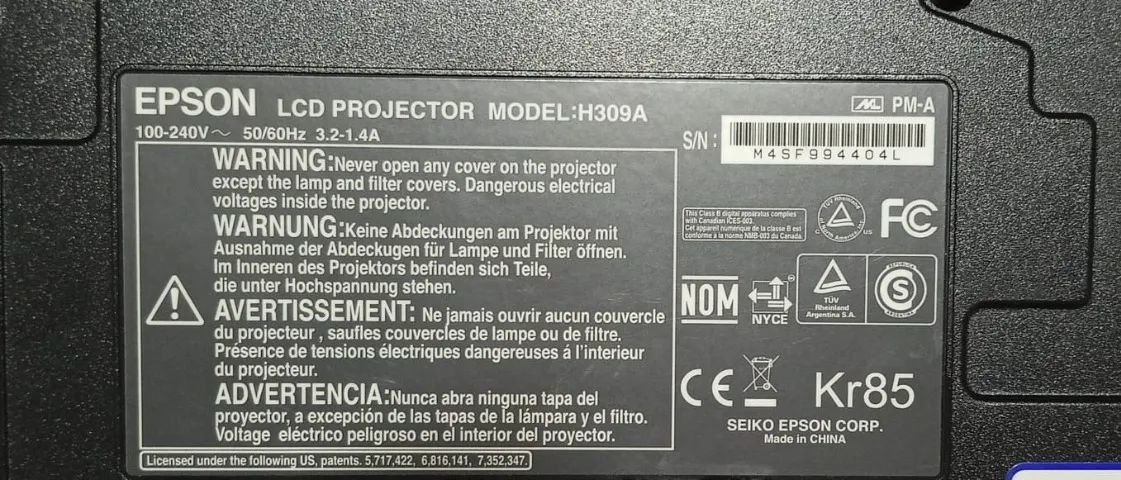 Epson PowerLite S8+ Projector Excellent Image Ready to Use64306323693186124