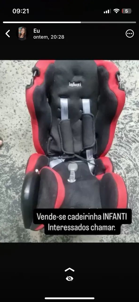 Cadeirinha de bebê 