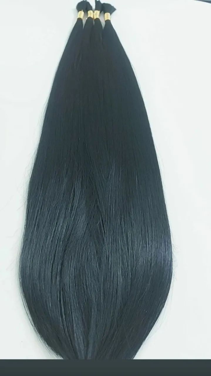 Cabelo bio humano, fios soltos 400G - Foto 2