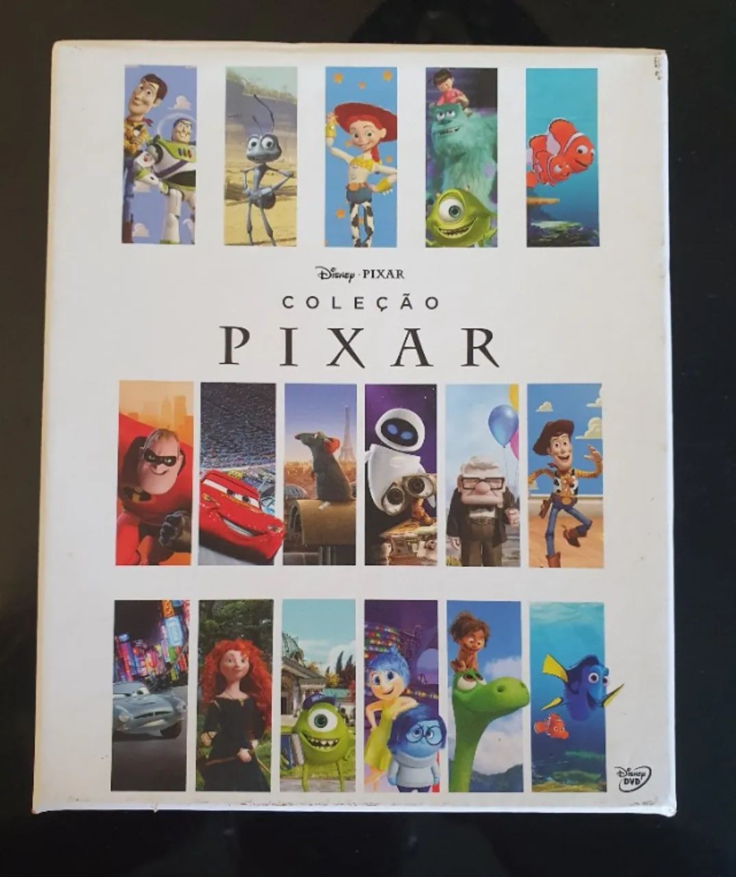 Coleção Box Disney Pixar com 17 dvds originais