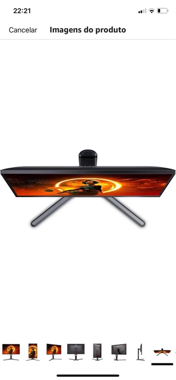 Monitor Gamer AOC Curvo 240Hz - Foto 2