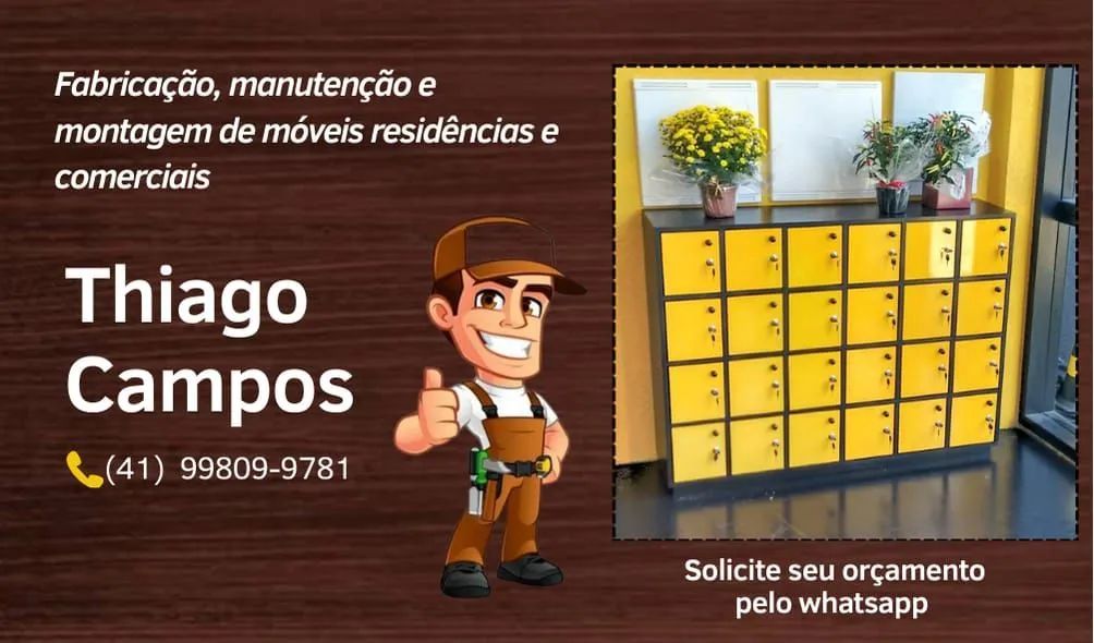 Marceneiro, montagem e manutenção 