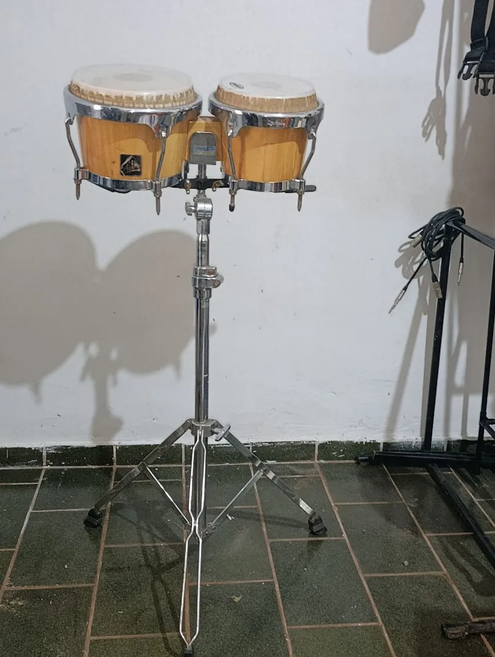 Bongo LP Aspire , com estante.