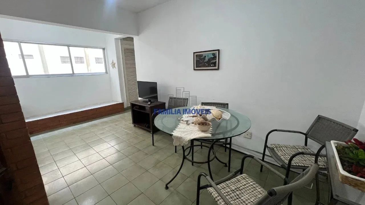 Alugar apartamento vista lateral mar 2 quartos Boqueirão Santos SP - Foto 2