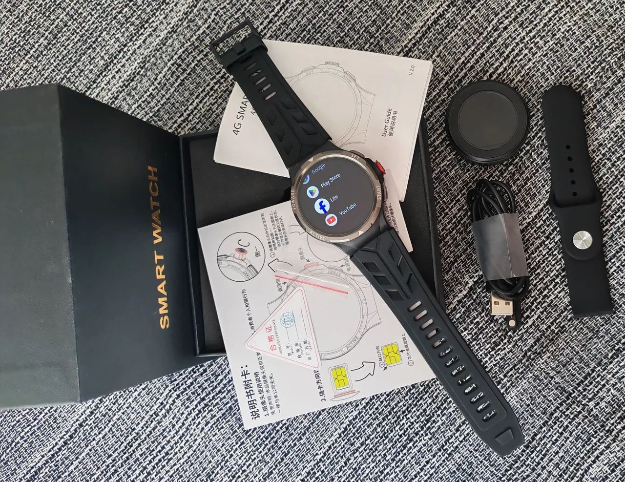 Smartwatch V10 Android 5g 128gb - Foto 2