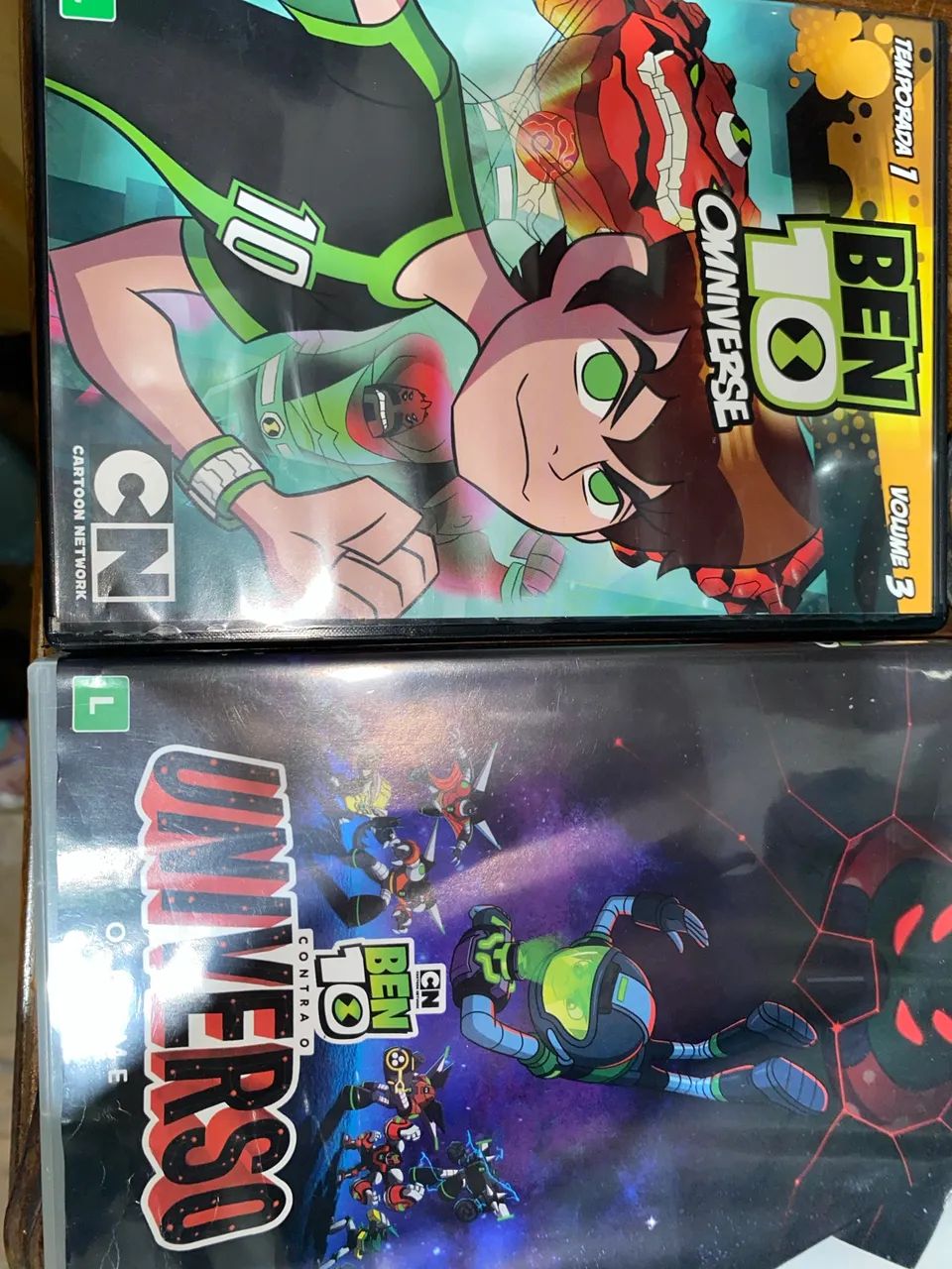 DVD original Filme e Série Ben 10 2 DVDs 