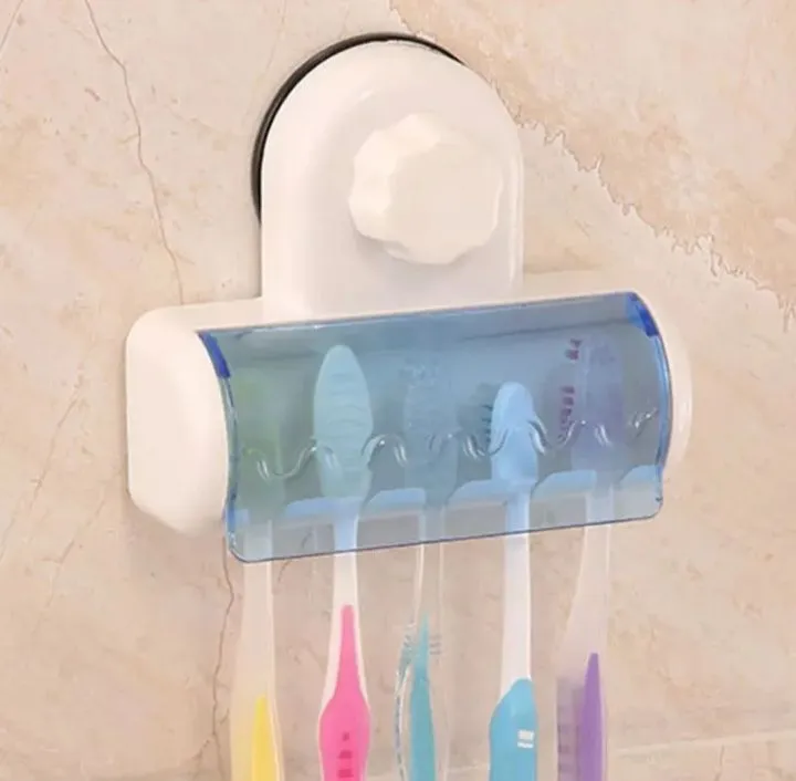 Porta Escovas de Dentes com Ventosa
