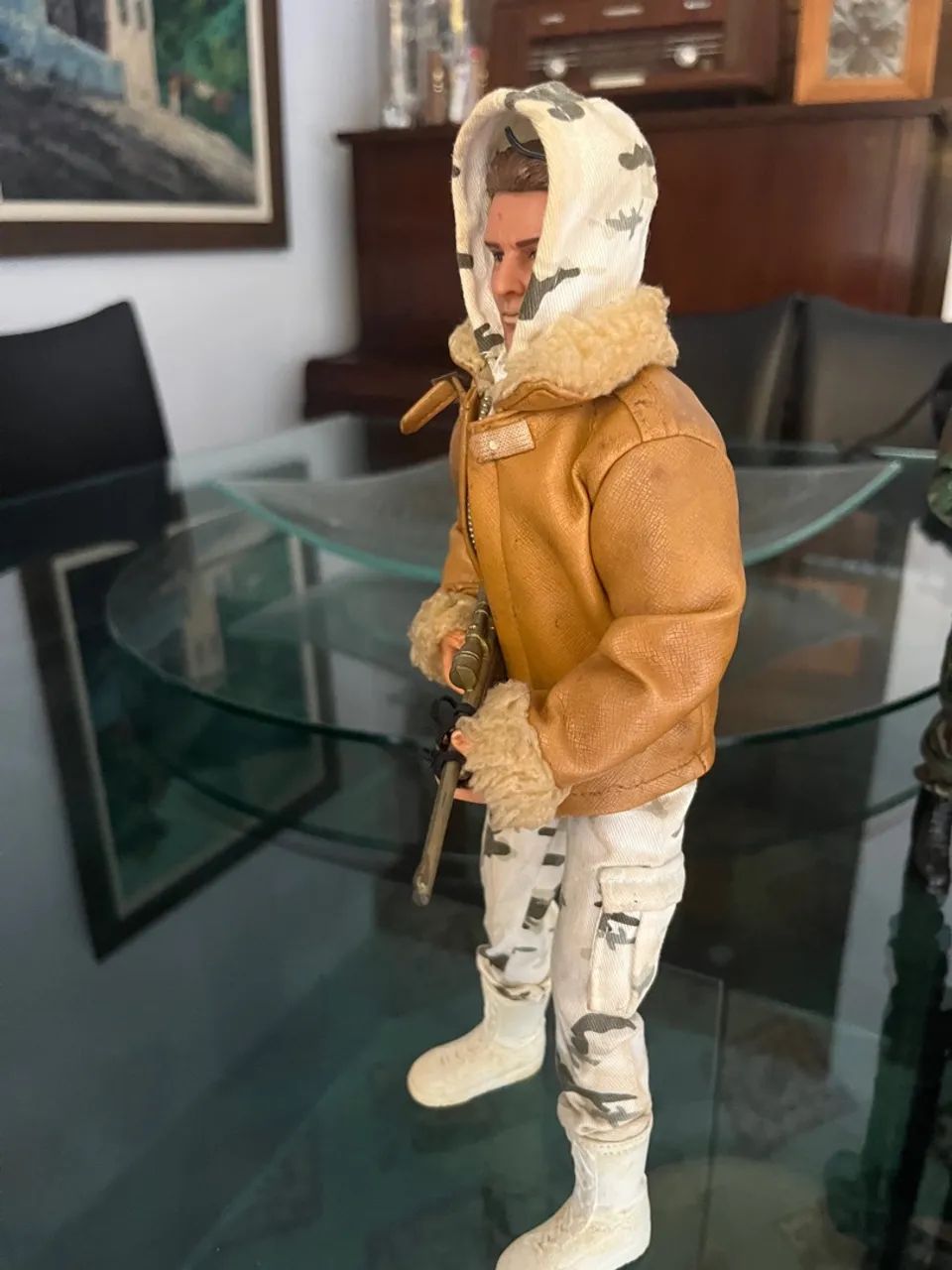 Boneco Colecionável escala 1/6 Guerra joe Max steel Falcon  - Foto 3