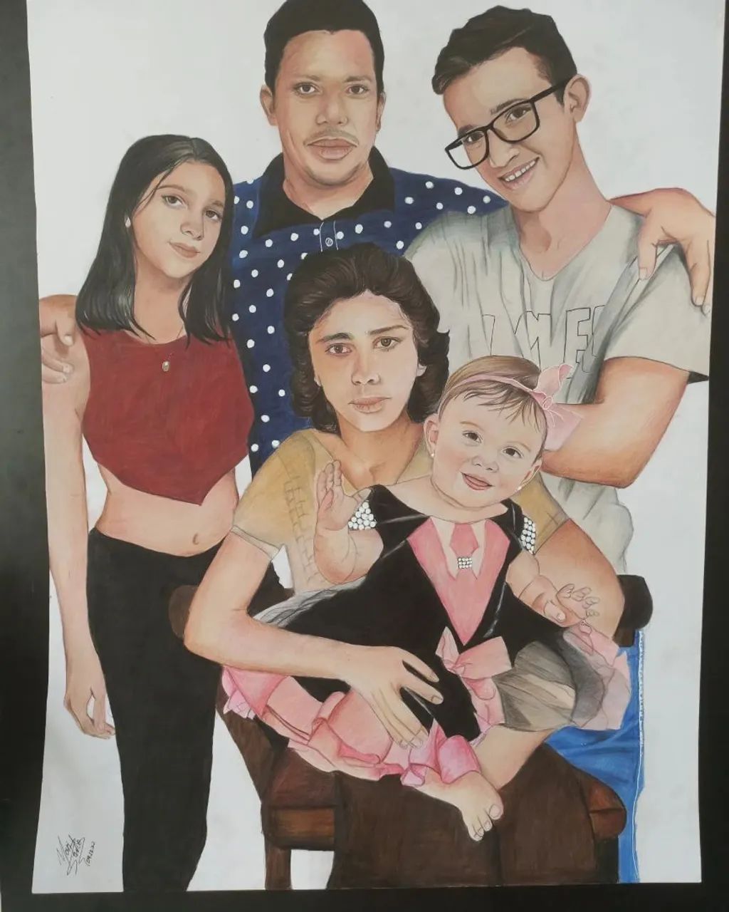 Quadro em Desenho a Lápis ou Digital - Detalhes Incríveis - Foto 6