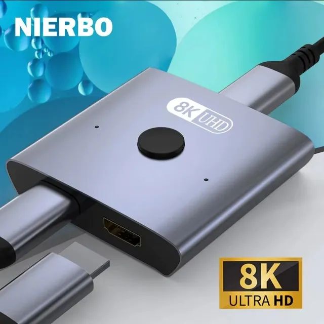 Switch HDMI 2.1 Bidirecional - NIERBO