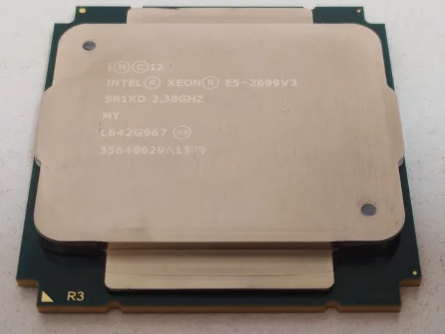 Processador Intel Xeon E5-2699 V3 2.30@3.6ghz 18/36 Núcleos Socket LGA 2011-3 cache de 45 