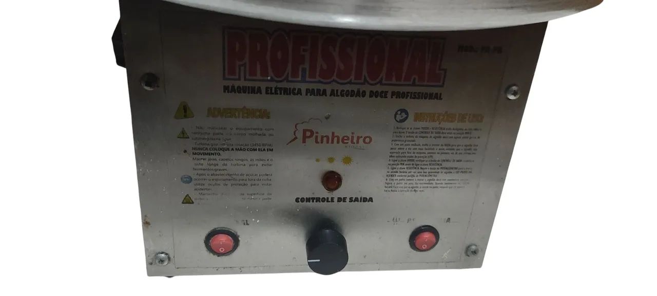 Máquina de Algodão Doce Profissional - Foto 4