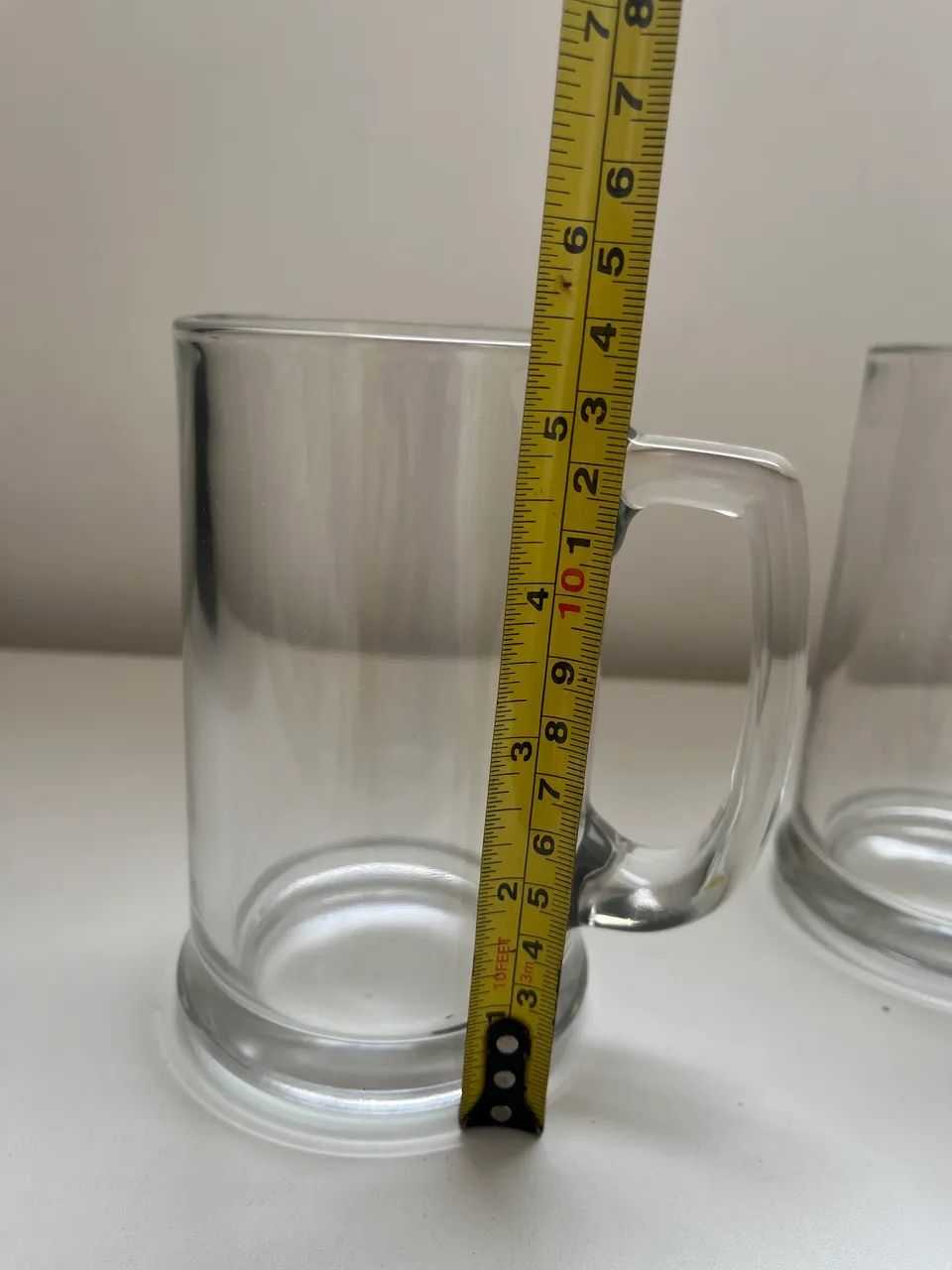 05 canecas vidro cerveja e/ou outros importado 
