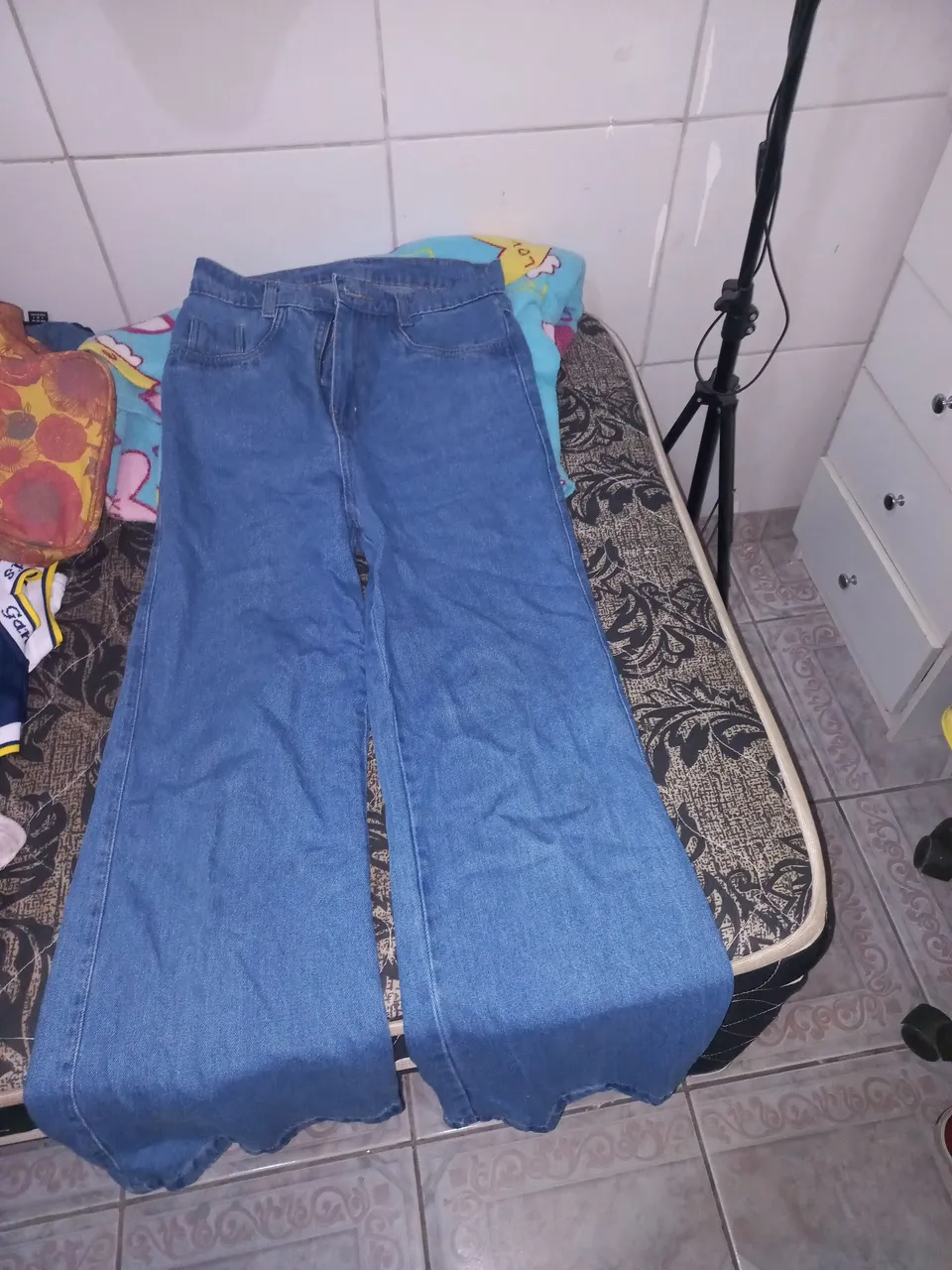 Calça Jeans Flare Azul