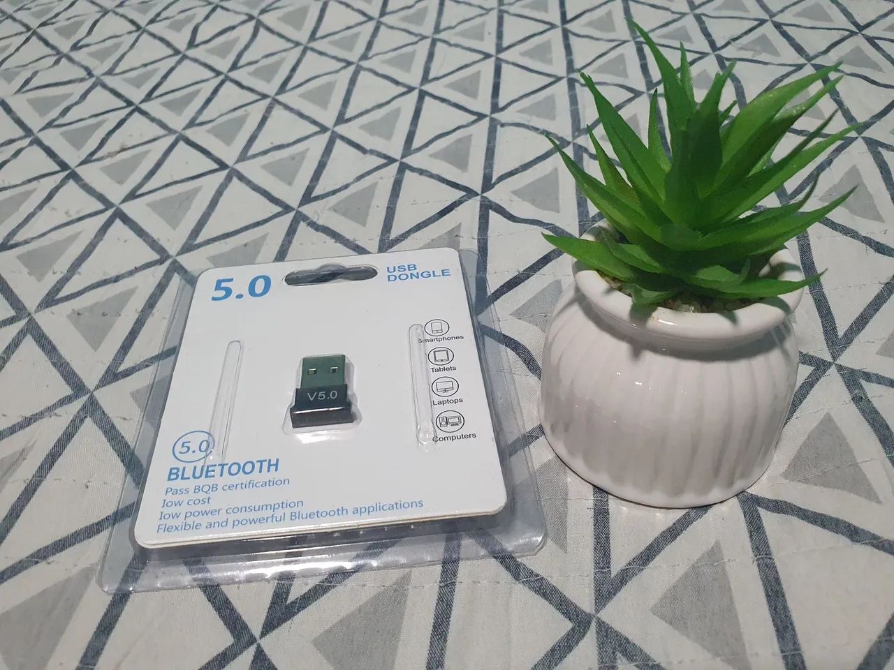 Adaptador USB Bluetooth 5.0 dongle 5.0 - Foto 2
