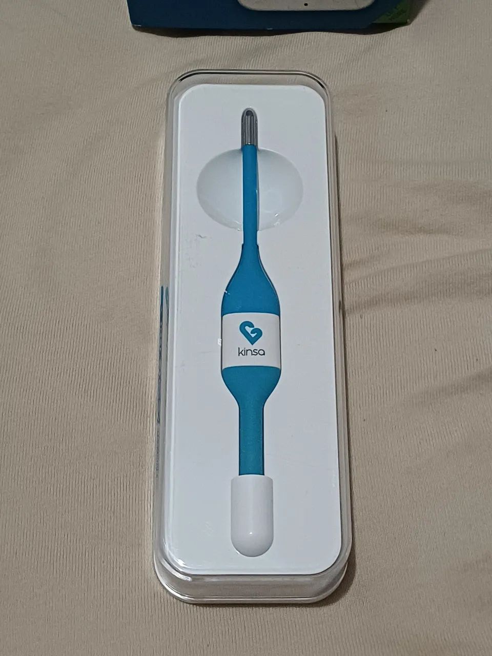 Termômetro inteligente digital Kinsa QuickCare para celular - Foto 5