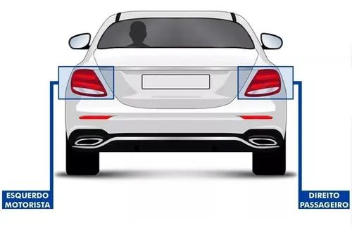 Lanterna Traseira Tampa Lado Ford Focus 2014 2015 Sedan Tyc - Foto 5