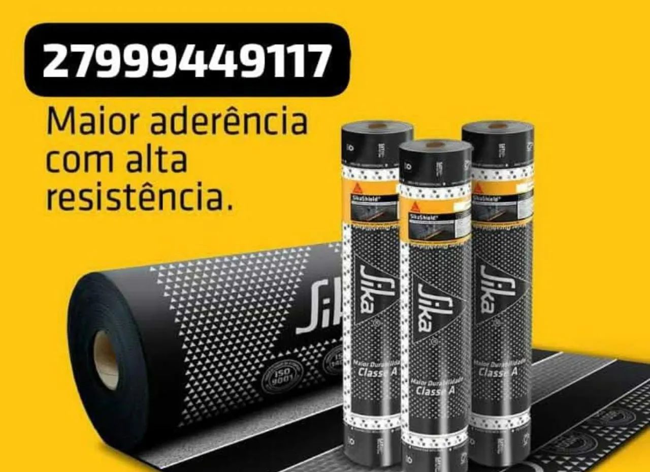 Rolo Impermeabilizante Sika Classe A - *