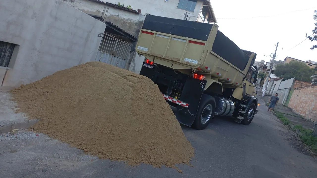 Areia,brita e predra.   ENTREGA IMEDIATA.  - Foto 6