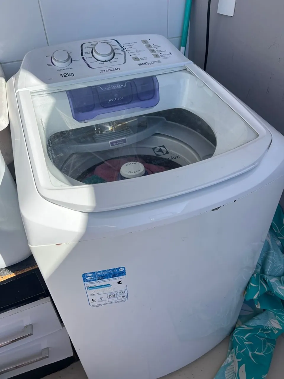 Máquina de Lavar Electrolux 12kg Jet&Clean