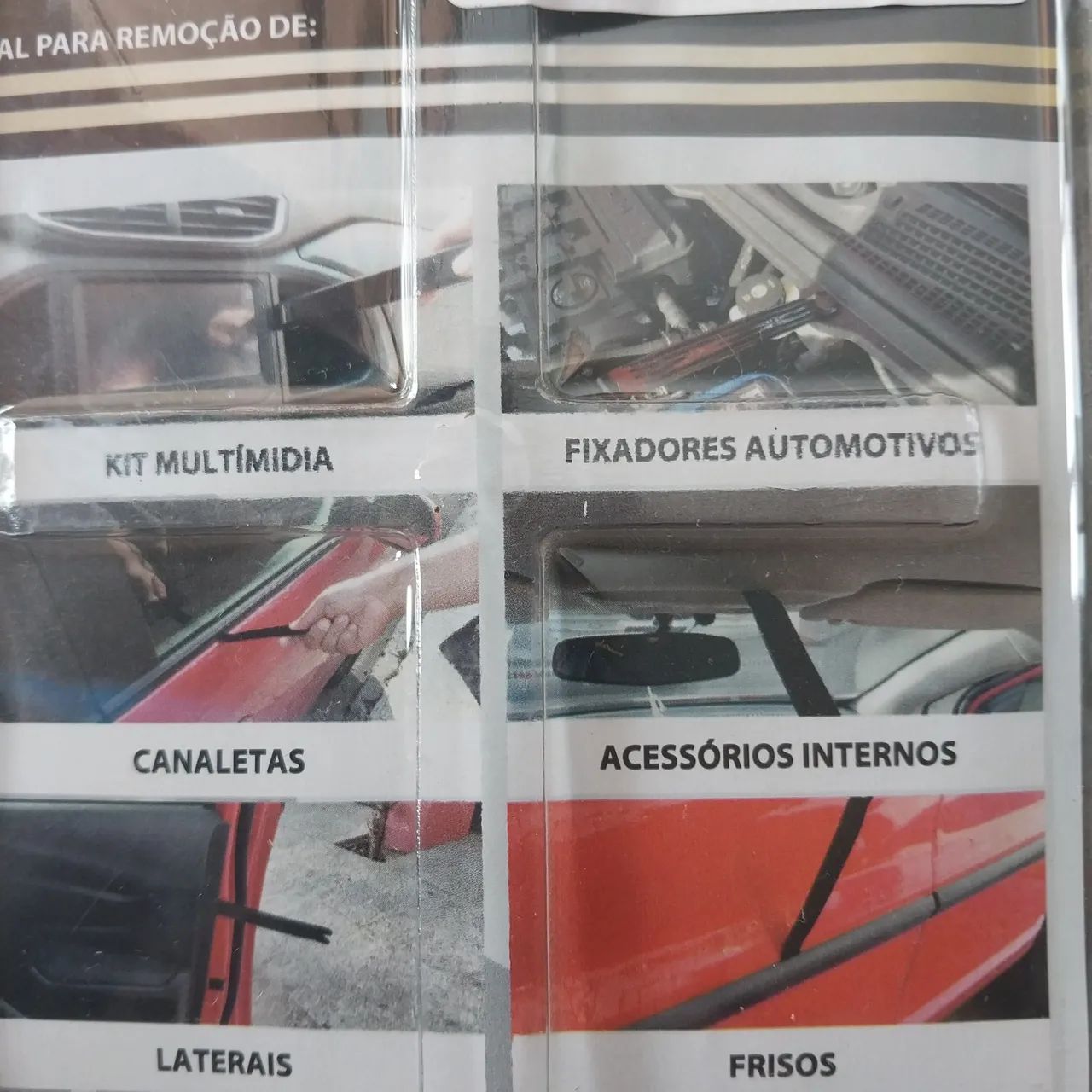 4 Espátulas Nylon Painel Presilias PortasAutomotivo - Foto 3
