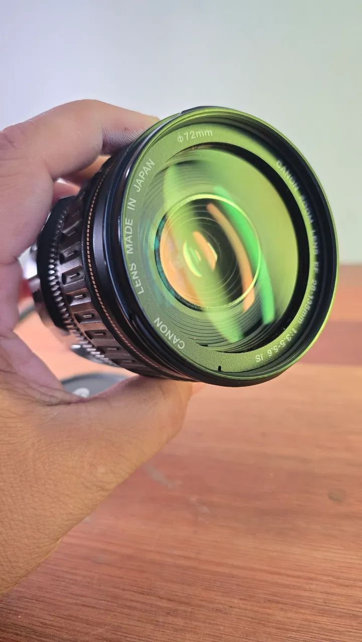 Lente 28 135 fullframe Canon Ultrasonic - Foto 4