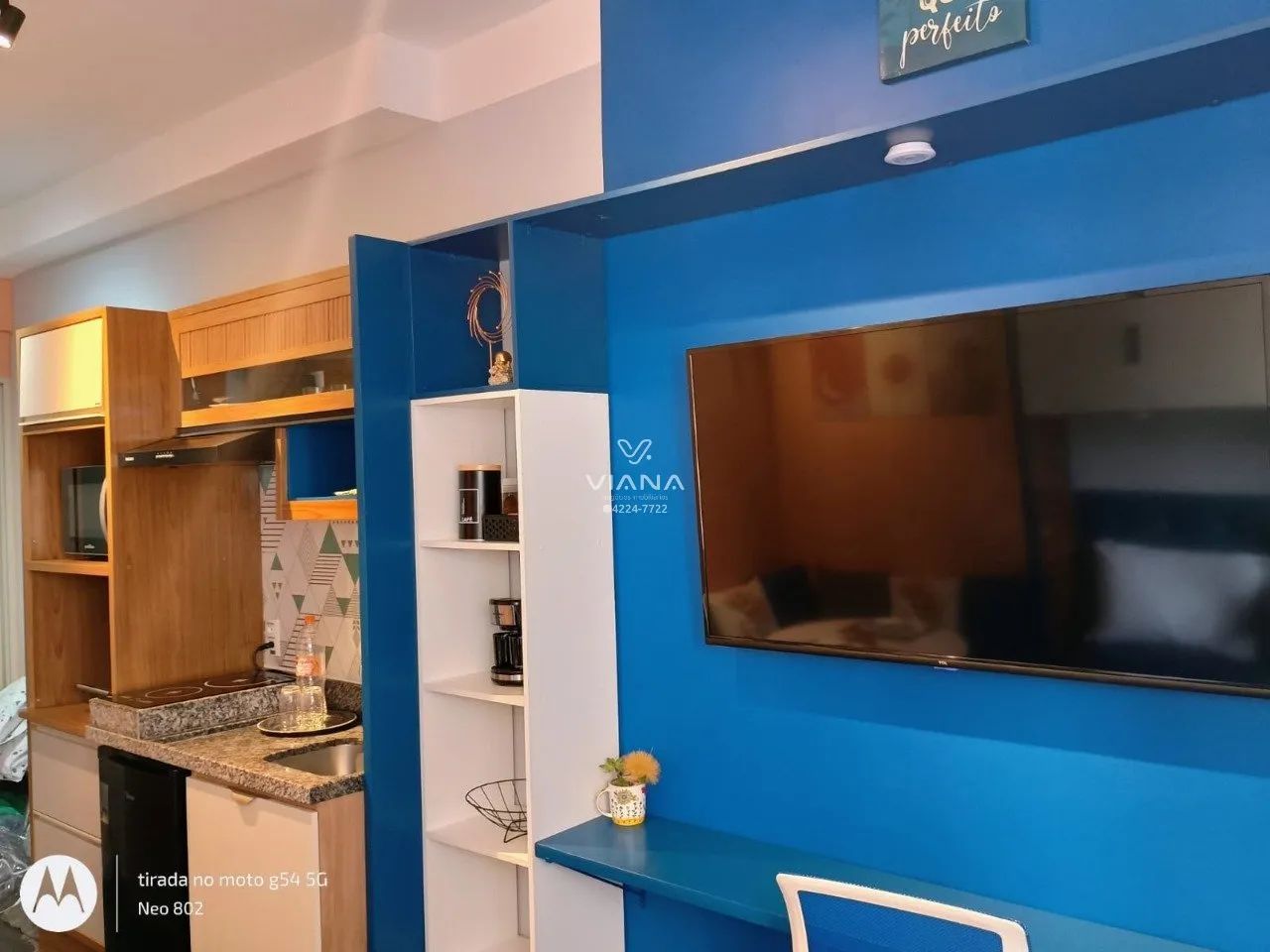 Apartamento tipo Studio completo pronto para morar no Barcelona SCS