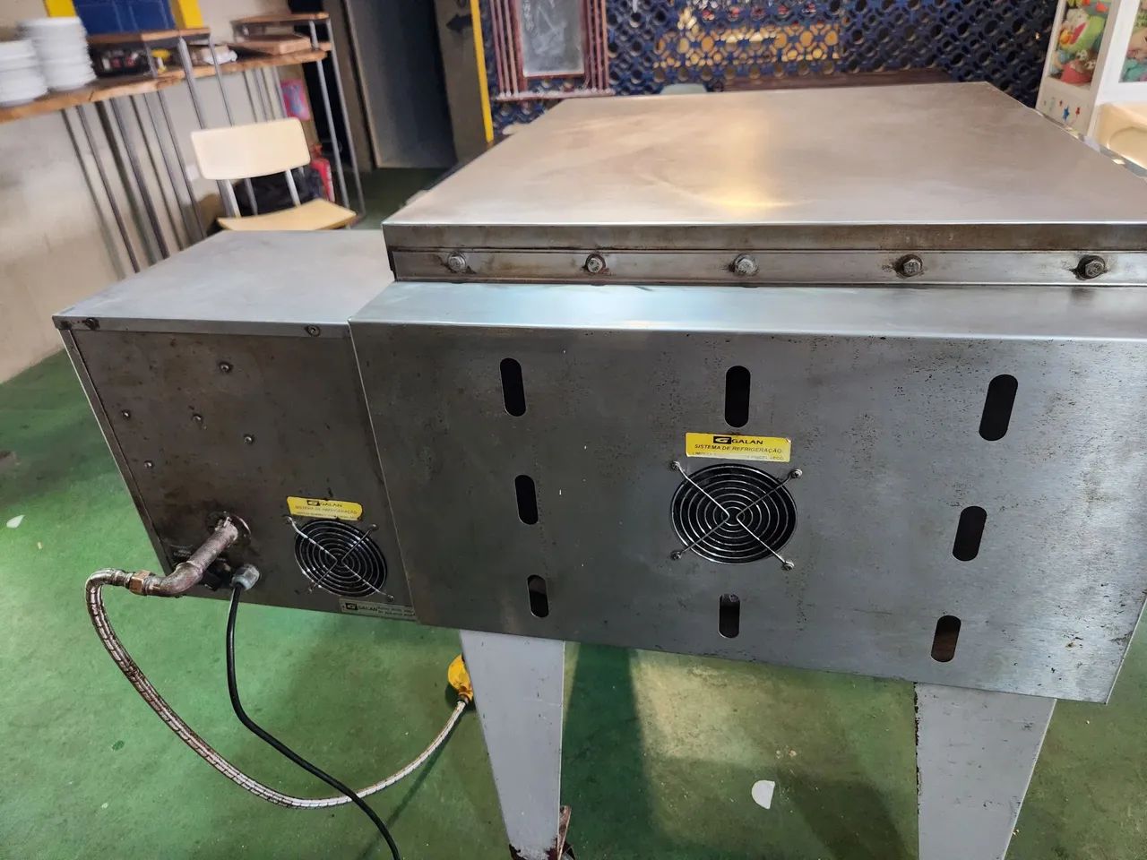Forno esteira industrial pra Pizza  GGalan - Foto 2