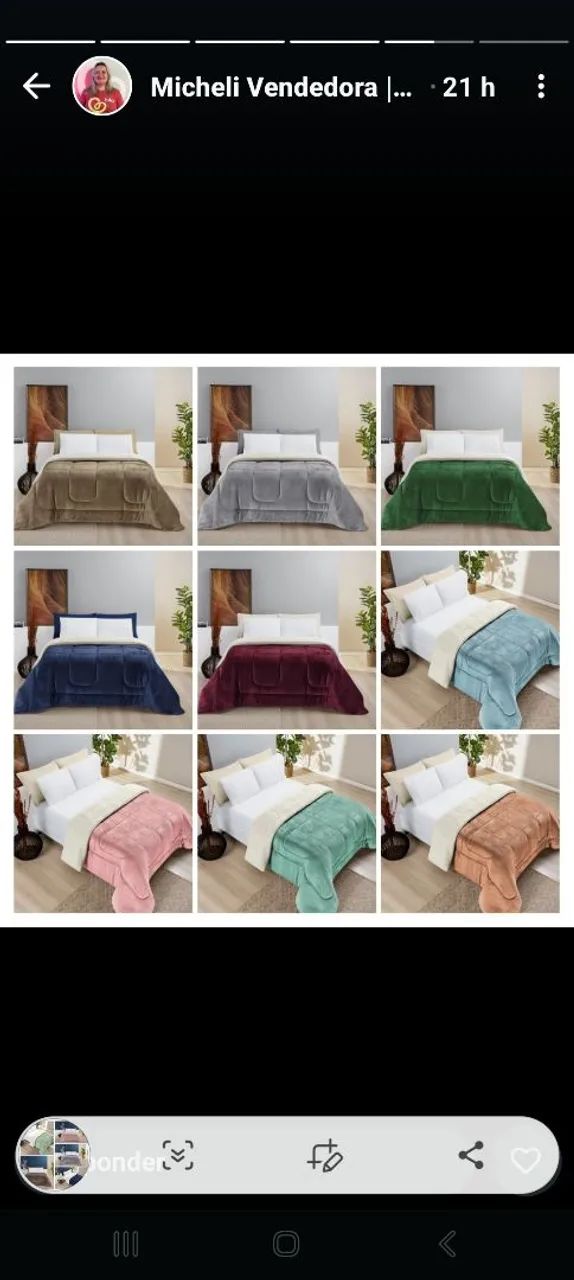 Edredom Casal Plush King Size