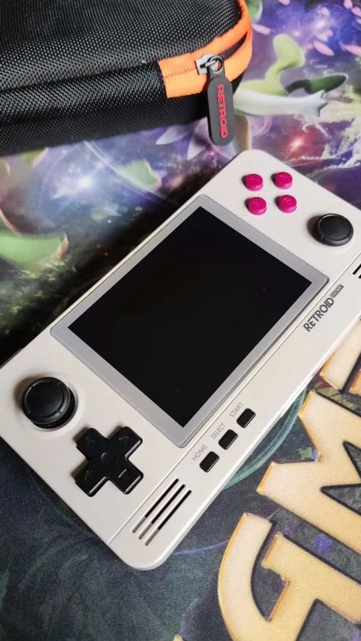 Retroid Pocket 2 Plus + Película + Case oficial + Cartão
