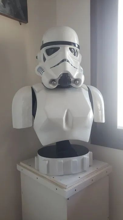 Busto do Stormtrooper Star Wars (TAMANHO REAL) - Foto 6
